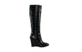 Botas Altas de Cuero Negro DISCO